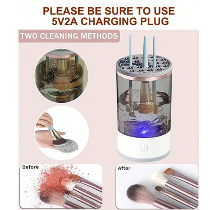 AUTO MAKEUP BRUSH CLEANER