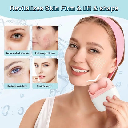 DUAL ROLLER FACE ICE ROLLER